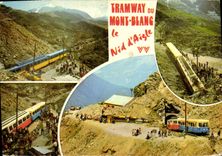 CPM Tramway du Mont Blanc le Nid d'Aigle 