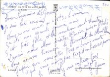 CPM Tramway du Mont Blanc le Nid d'Aigle 