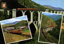 CPM Le Petit Train Jaune 