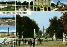 CPM Jardin des Tuileries Paris 