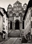 CPM Le Puy Hte Loire Basilique de Notre Dame du Puy La Facade 