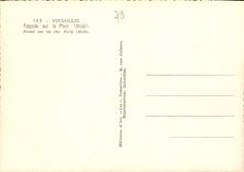 CPM Versailles Facade sur le Parc Midi 