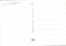 CPM Versailles Chateau facade Ouest 