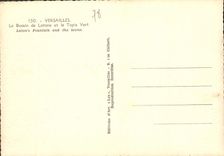 CPM Versailles Le Bassin de Latone et le Tapis Vert 
