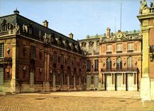 CPM Chateau de Versailles Yvelines Cour de marbre 