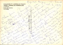 CPM Chateau de Versailles Yvelines Cour de marbre 