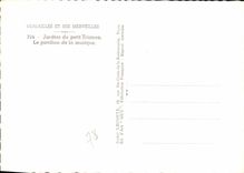 CPM Versailles et ses Merveilles Jardins du petit Trianon Le pavillon de la musique 