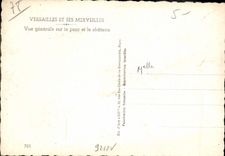 CPM Versailles et ses Merveilles Vue generale sur le parc et le chateau 