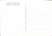 CPM Chateau de Versailles Le Chateau vu de la Place d'Armes 