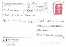 CPM Mantes la Jolie Yvelines La collegiale Notre Dame