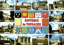 CPM Souvenir de Touraine 