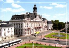 CPM Tours Indre et Loire L'Hotel de Ville 