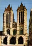 CPM Noyon Oise Les tours de la cathedrale 