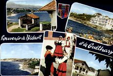 CPM Souvenir de Bidart et de Guethary 