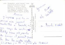 CPM Chamonix Mont Blanc Aiguille de Chamonix vue de Planpraz 