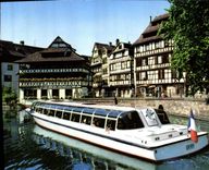 CPM Strasbourg Bas Rhin Promenade dans la Petite France 