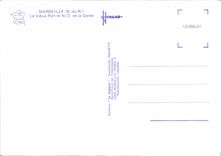 CPM Marseille B du R Le Vieux Port et ND de la Garde 