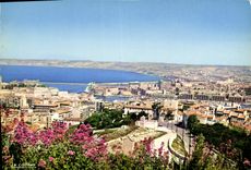 CPM Marseille Vue generale de la rade 