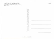 CPM Les Invalides Paris et ses Merveilles 