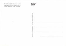 CPM Chartres Eure et Loir La Cathedrale Facade Ouest 