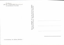 CPM Chartres Eure et Loir La Cathedrale illuminee 