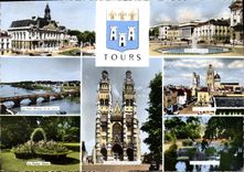 CPM Tours L'Hotel de Ville 