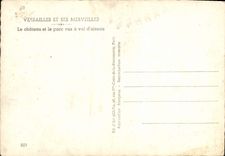 CPM Versailles et ses Merveilles Le chateau et le parc vus a vol d'oiseau 