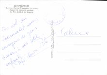 CPM Col du Tourmalet Depart de la route a peage du Pic du Midi de Bigorre 