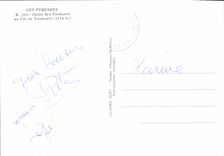 CPM Les Pyrenees Chien des Pyrenees au Col du Tourmalet 