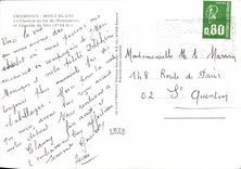 CPM Chamonix Mont Blanc Le Chemin de fer du Montenvers et l'aiguille du Dru 