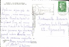 CPM Le Cantal touristique Les chalets et le Puy Griou
