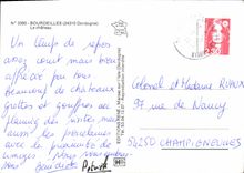 CPM Bourdeilles Dordogne Le Chateau 