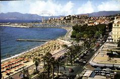CPM Cannes AM La Croisette et le Suquet 