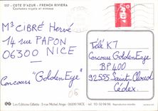 CPM Cote d'Azur French Riviera Costumes nicois et mimosa