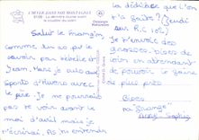 CPM L'Hiver dans nos Montagnes La derniere course avant le coucher du soleil 