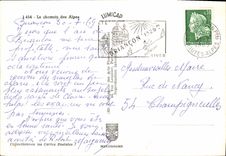 CPM Le chamois des Alpes 