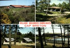CPM Village Vacances Familiales Cap Breton 