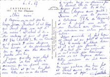 CPM Cauterets Le Pont d'Espagne 