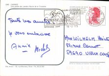 CPM Cannes Une partie des jardins fleuris de la Croisette 