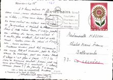 CPM Stele de Lamartine a Tresserve et la Dent du Chat 