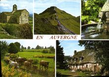 CPM En Parcourant L'Auvergne 