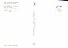 CPM Paris au crepuscule Notre Dame et la Seine 