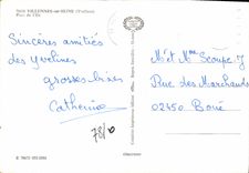 CPM Villennes sur Seine Yvelines Parc de l'lle