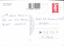 CPM Grille d'honneur Chateau de Versailles 