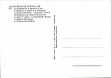 CPM Versailles Le Chateau de Versailles 