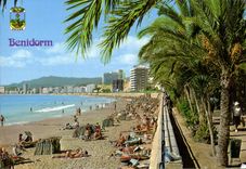 CPM Benidorm Espana Playa de Poniente 