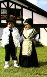 CPM Visage des Landes Couple d'enfants du Groupe 
