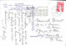 CPM Amboise Indre et Loire Le Chateau Au grand balcon