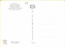 CPM EPAF Maison de Repos Chateau de la Carte 