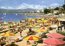 CPM Juan les Pins Les Plages de la Pinede 